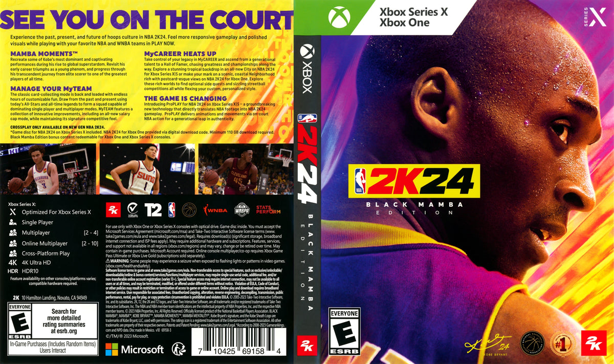 NBA 2K24 Xbox One - Video Game - Used - CaveGamers - Image 4