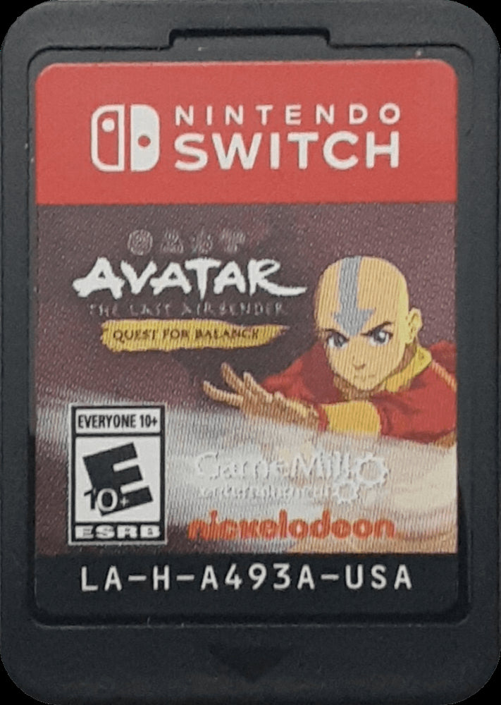 Avatar The Last Airbender: Quest for Balance Switch - Video Game - Used - CaveGamers - Image 3