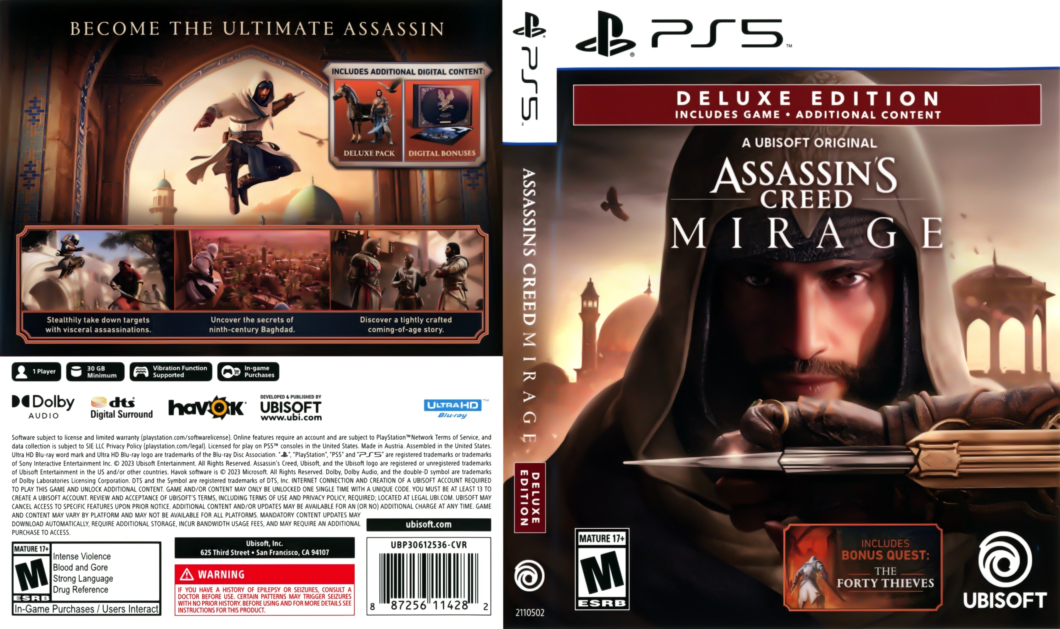 Assassin's Creed: Mirage PS5 - Video Game - Used - CaveGamers - Image 4