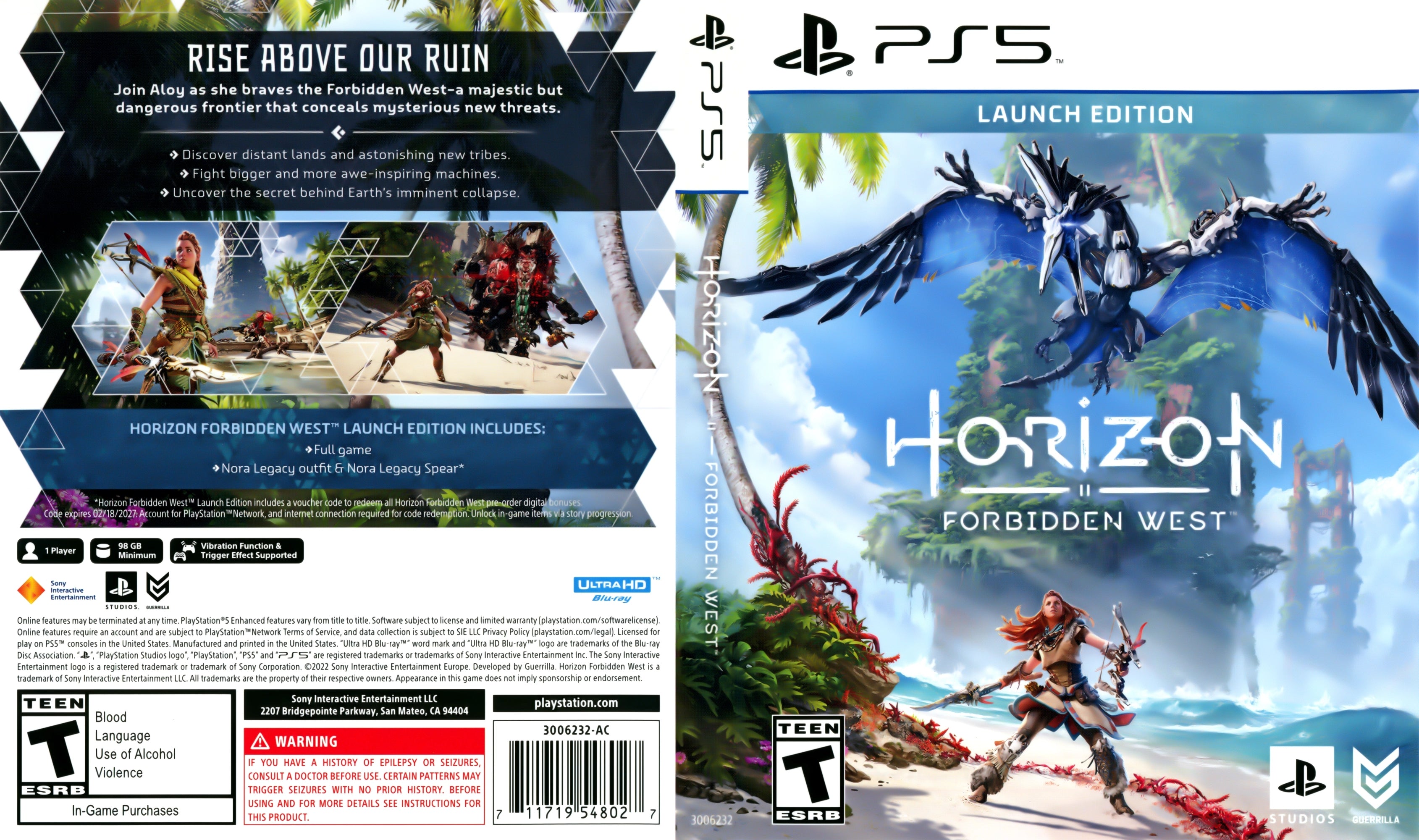 Horizon II Forbidden West PS5 - Video Game - Used - CaveGamers - Image 4