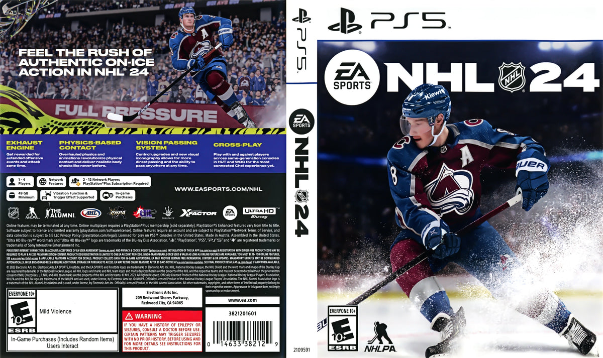NHL 24 PS5 - Video Game - Used - CaveGamers - Image 4