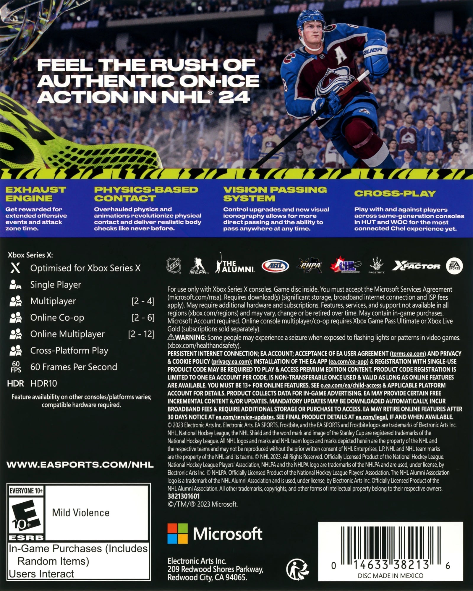 NHL 24 Xbox Series X - Video Game - Used - CaveGamers - Image 2