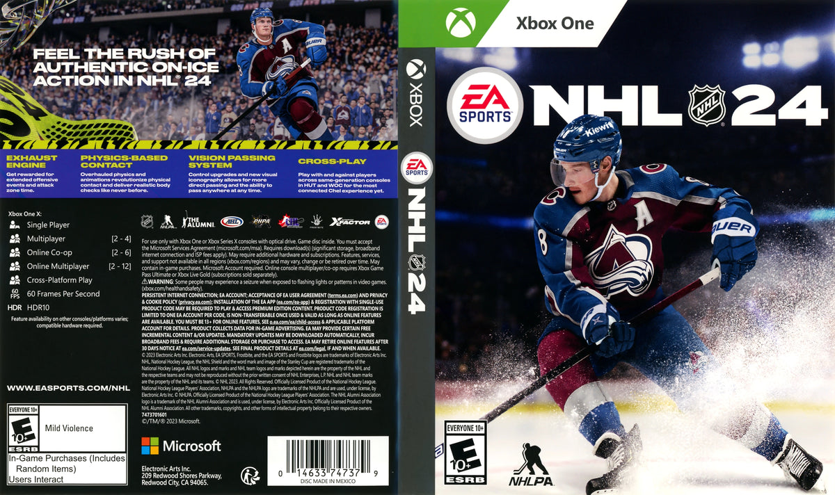NHL 24 Xbox One - Video Game - Used - CaveGamers - Image 3