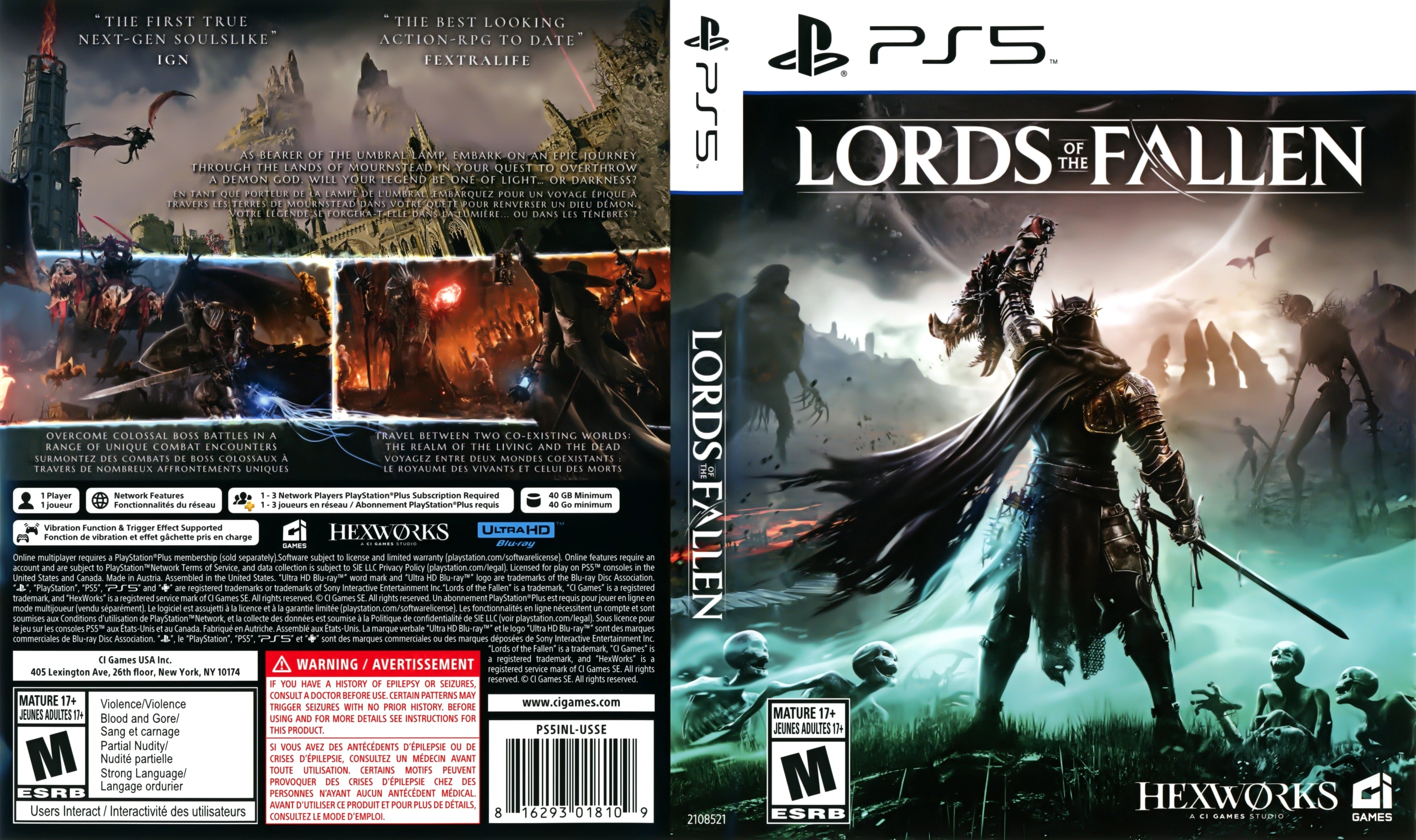 Lords of the Fallen PS5 - Video Game - Used - CaveGamers - Image 4