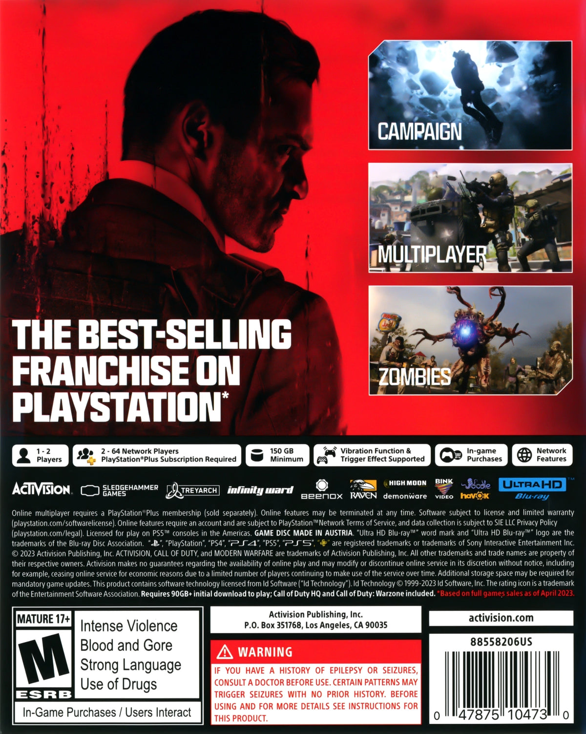 Call of Duty: Modern Warfare III PS5 - Video Game - Used - CaveGamers - Image 2