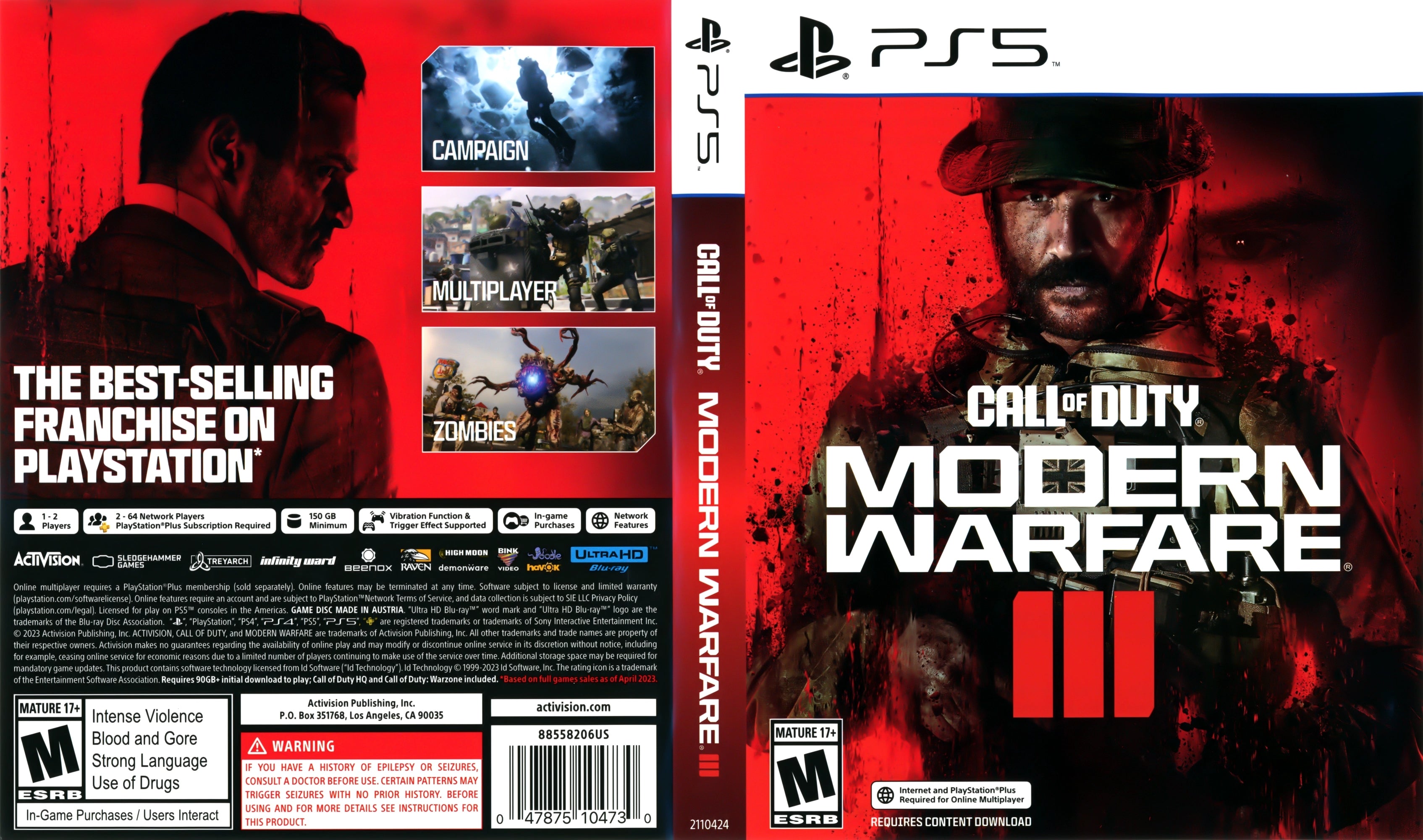 Call of Duty: Modern Warfare III PS5 - Video Game - Used - CaveGamers - Image 4