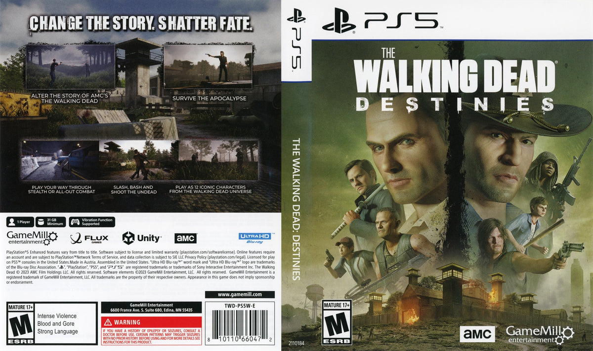 The Walking Dead: Destinies PS5 - Video Game - Used - CaveGamers - Image 4