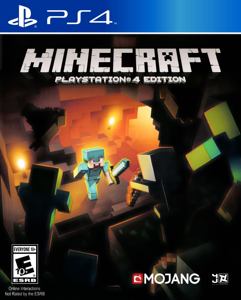 Minecraft PS4 - Video Game - Used - CaveGamers