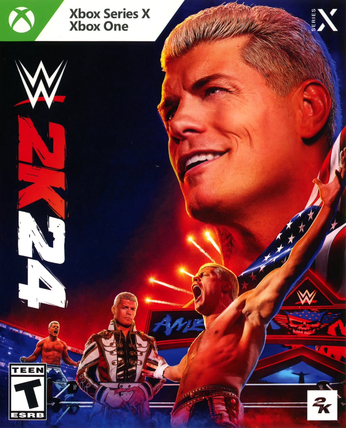 WWE 2K24 Xbox One - Video Game - Used - CaveGamers