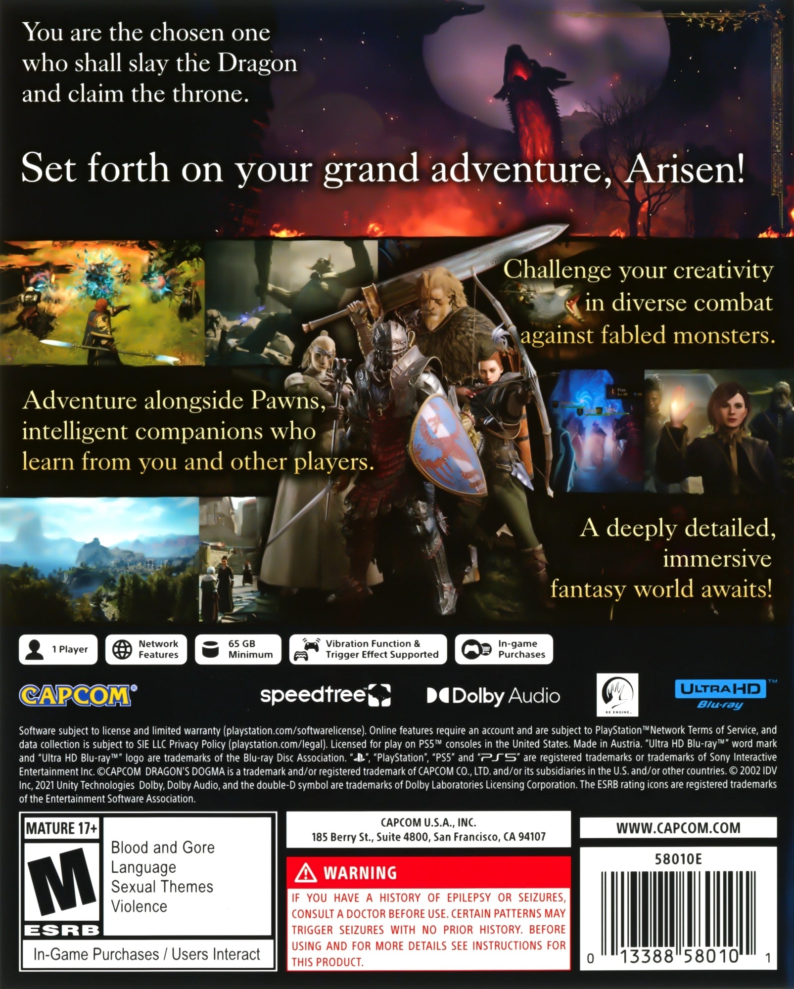 Dragon's Dogma 2 PS5 - Video Game - Used - CaveGamers - Image 2