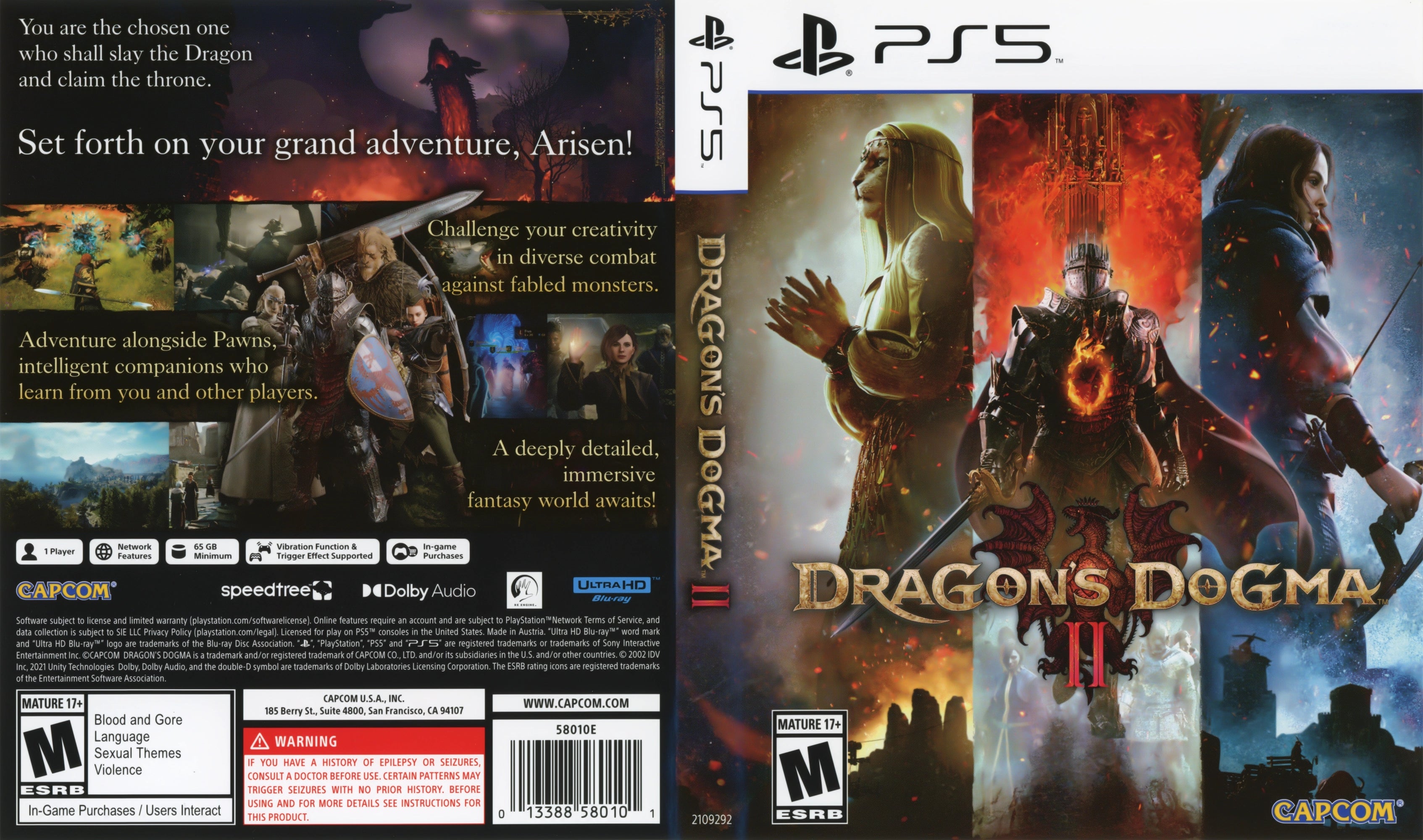 Dragon's Dogma 2 PS5 - Video Game - Used - CaveGamers - Image 3