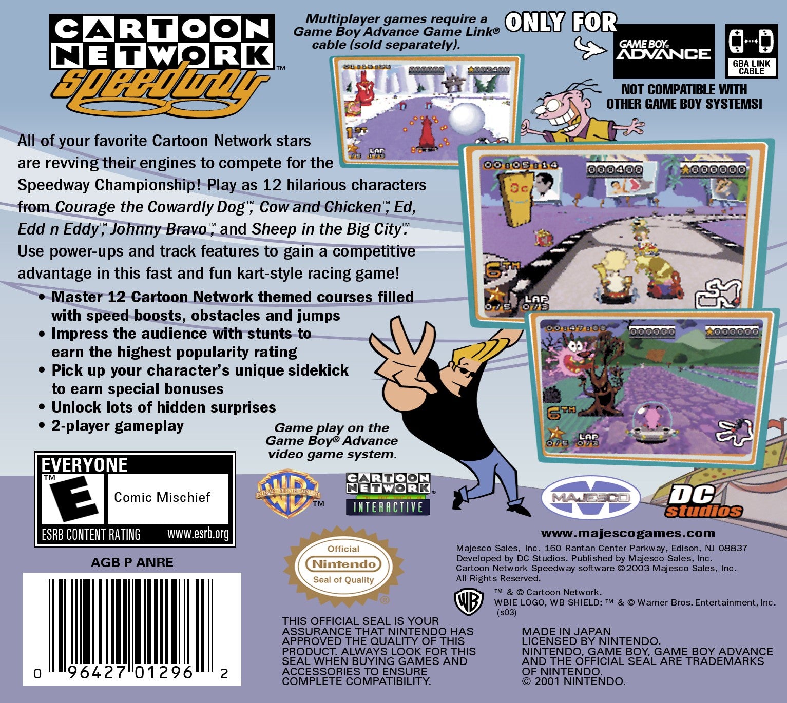Cartoon Network Speedway Game Boy Advance - Video Game - Used - CaveGamers - Image 2