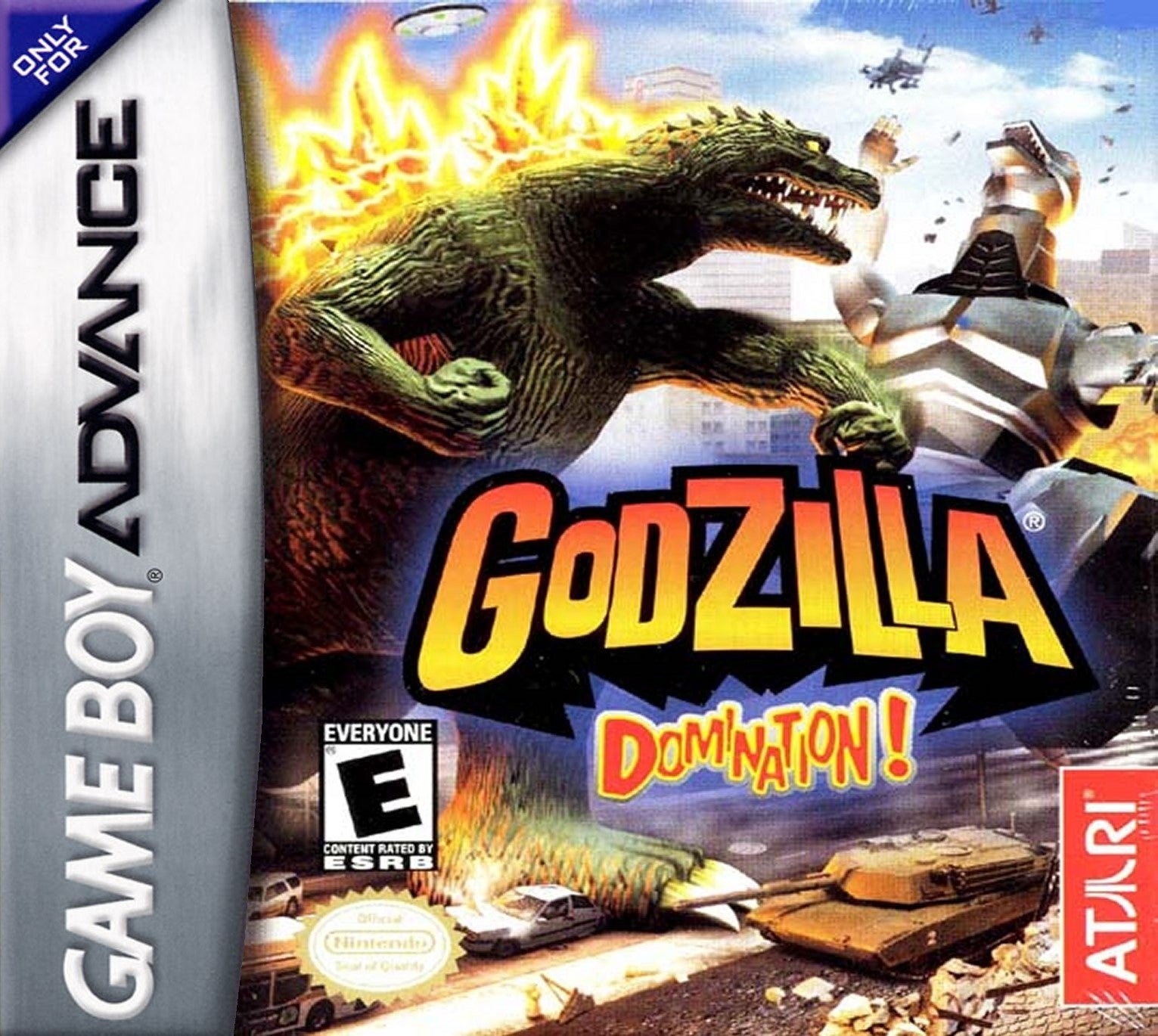 Godzilla: Domination! Game Boy Advance - Video Game - Used - CaveGamers