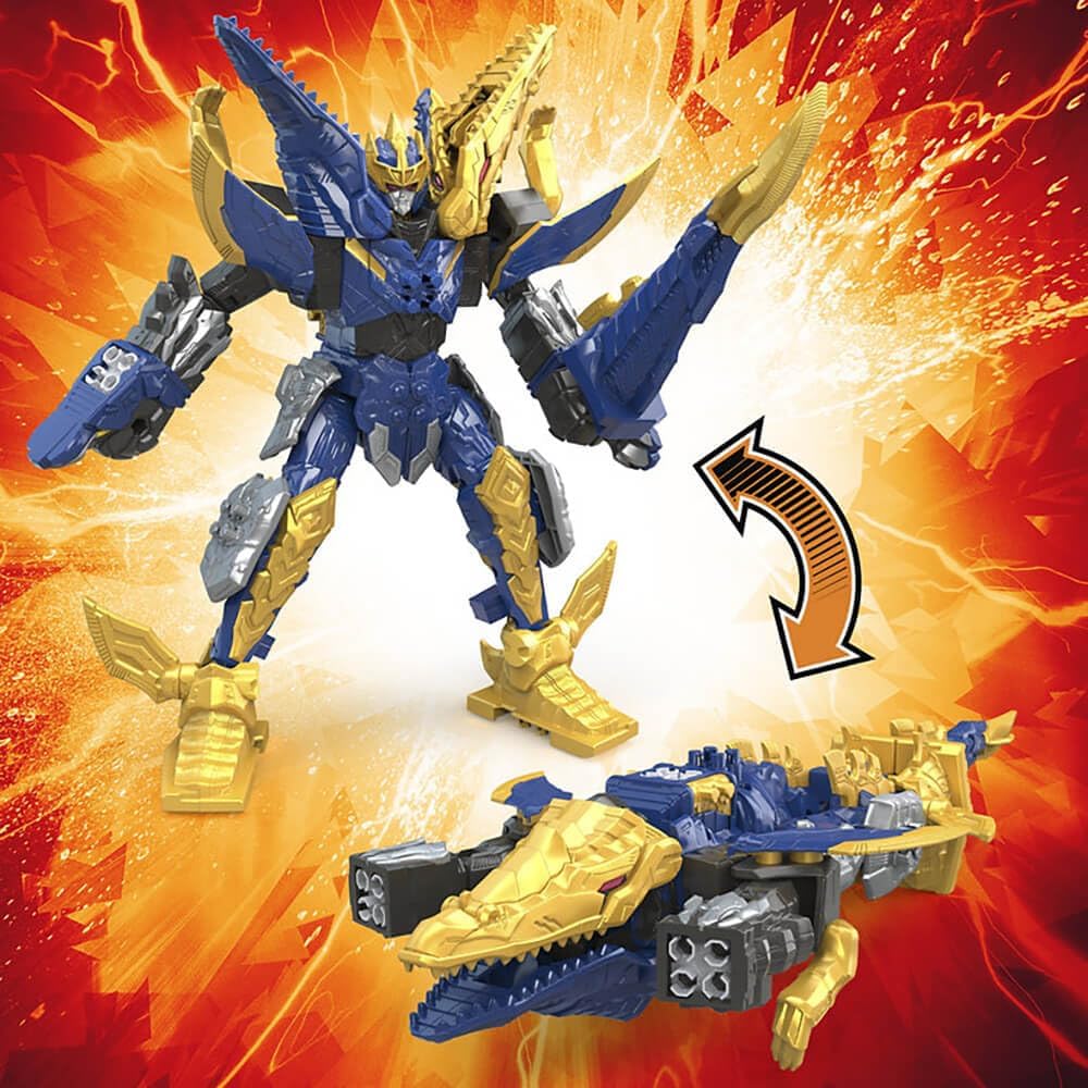 Power Rangers Dino Fury Mosa Razor Zord Combining Zord Action Figures - Toys - New - CaveGamers - Image 5