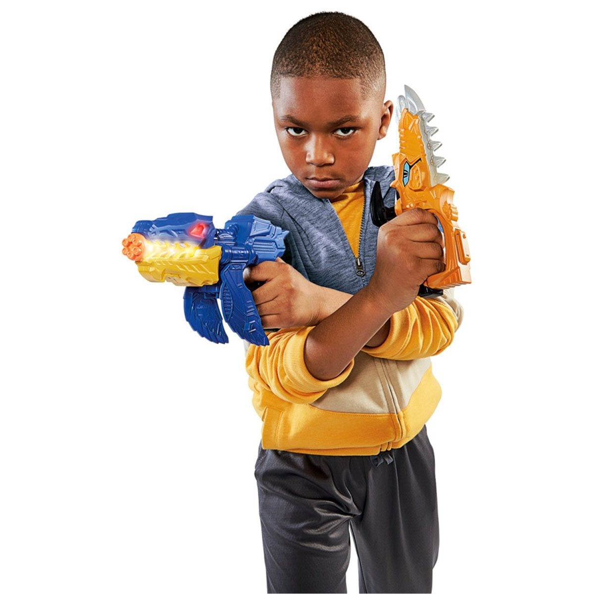 Power Rangers Dino Fury Gold Fury Blade Blaster Electronic Toys - Toys - New - CaveGamers - Image 6
