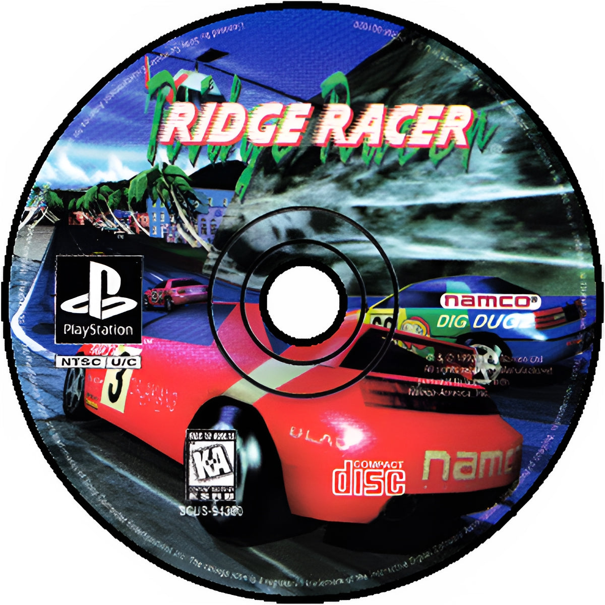 Ridge Racer Playstation - Video Game - Used - CaveGamers - Image 5