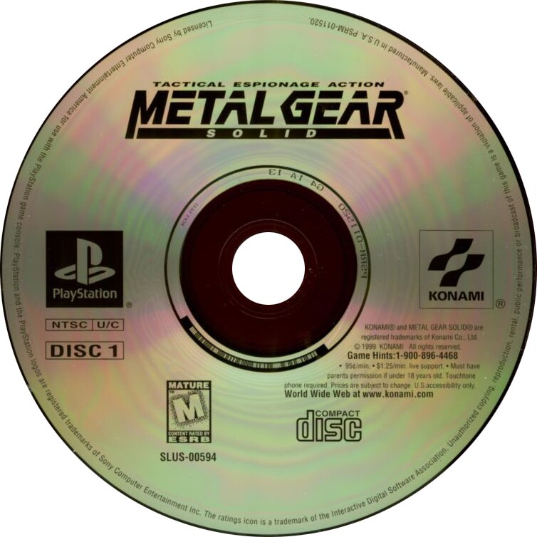 Metal Gear Solid [2 Discs]