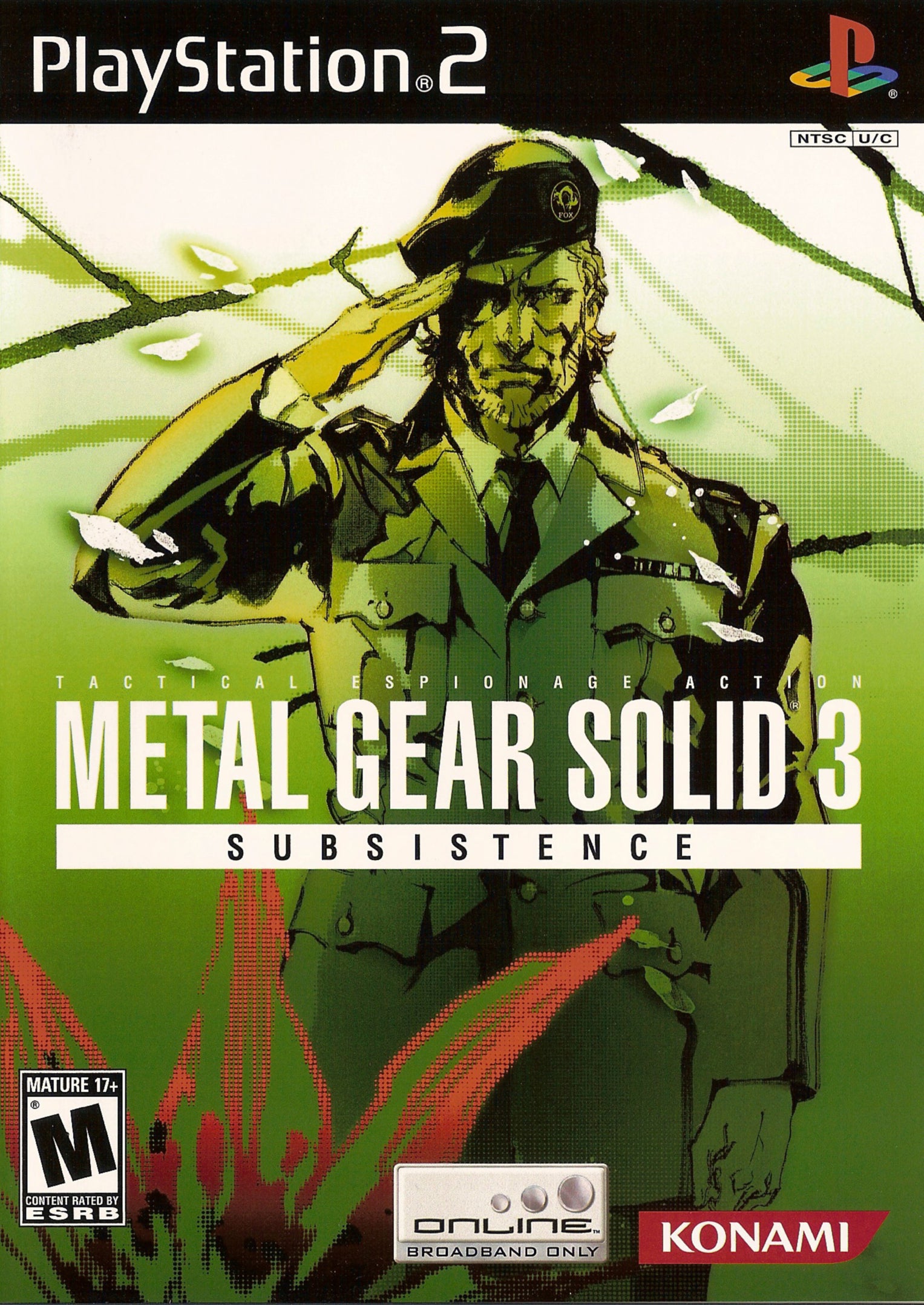 Metal Gear Solid 3: Subsistence [2 Discs] PS2 - Video Game - Used - CaveGamers