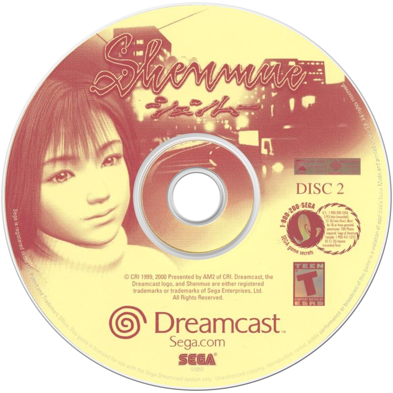Shenmue [4 Discs] DreamCast - Video Game - Used - CaveGamers - Image 4