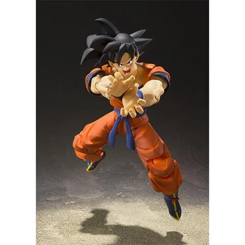 S.H.Figuarts Dragon Ball Z Son Goku A Saiyan Raised On Earth Action Figure Action Figures - Toys - New - CaveGamers - Image 2