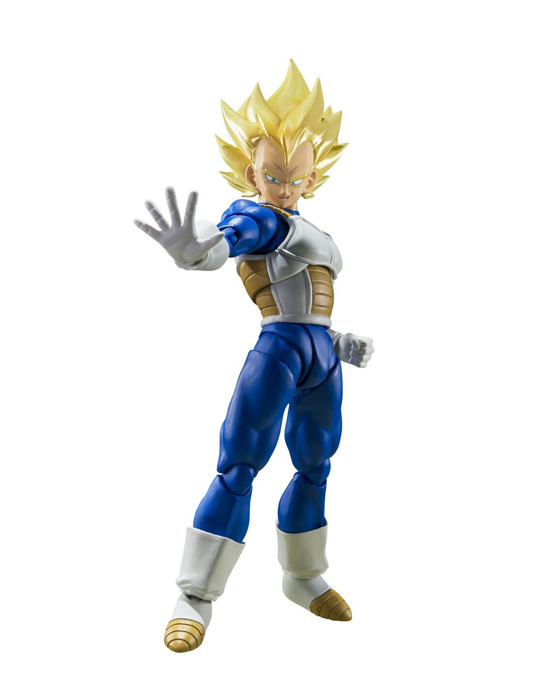 S.H.Figuarts Dragon Ball Z Super Saiyan Vegeta Awakened Super Saiyan Blood Action Figure Action Figures - Toys - New - CaveGamers