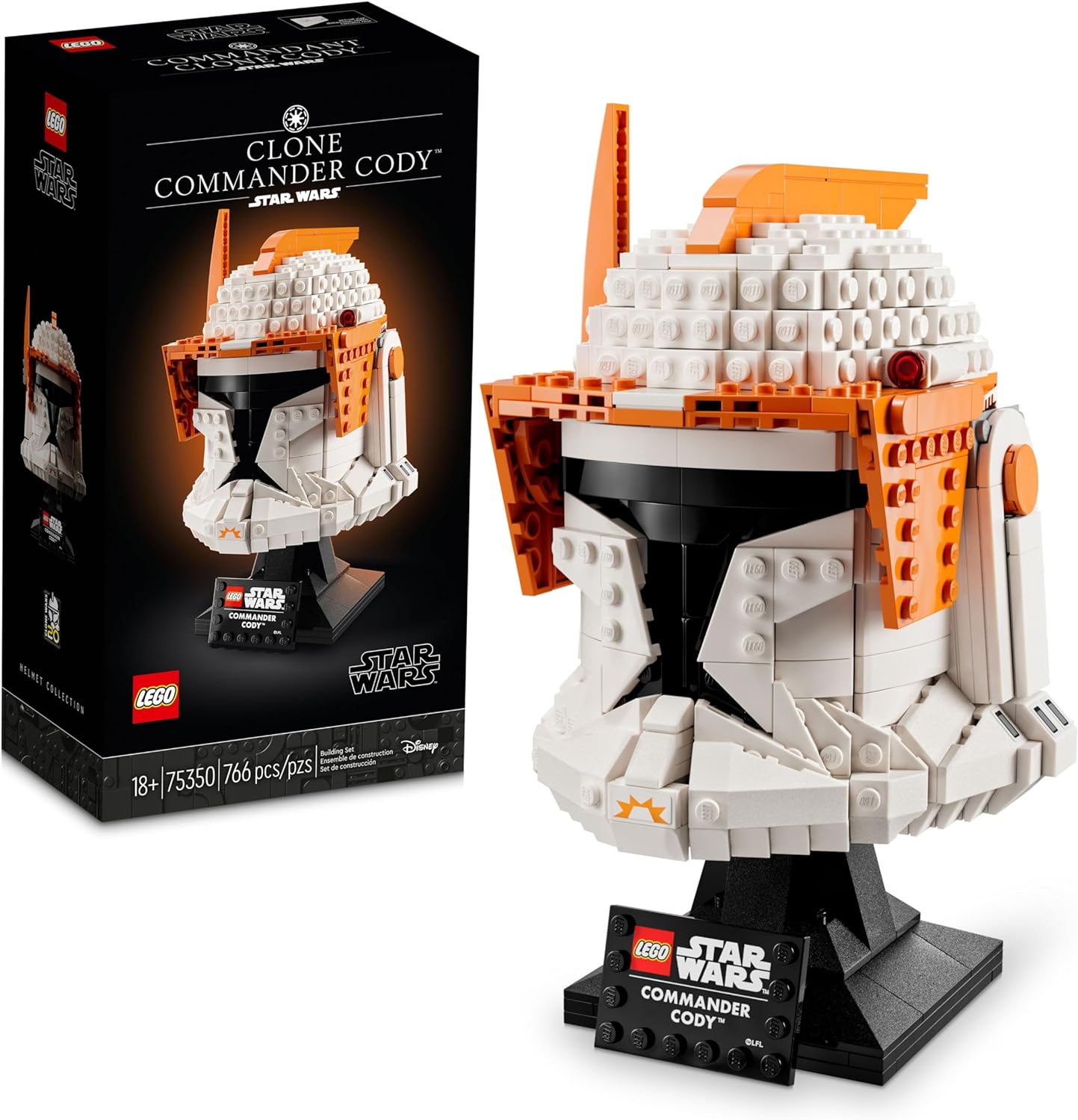 LEGO Star Wars Clone Commander Cody Helmet 75350 Building Sets - Toys - New - CaveGamers