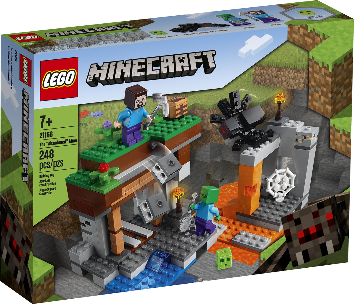 LEGO Minecraft The Abandoned Mine Building Set 21166 Building Sets - Toys - New - CaveGamers