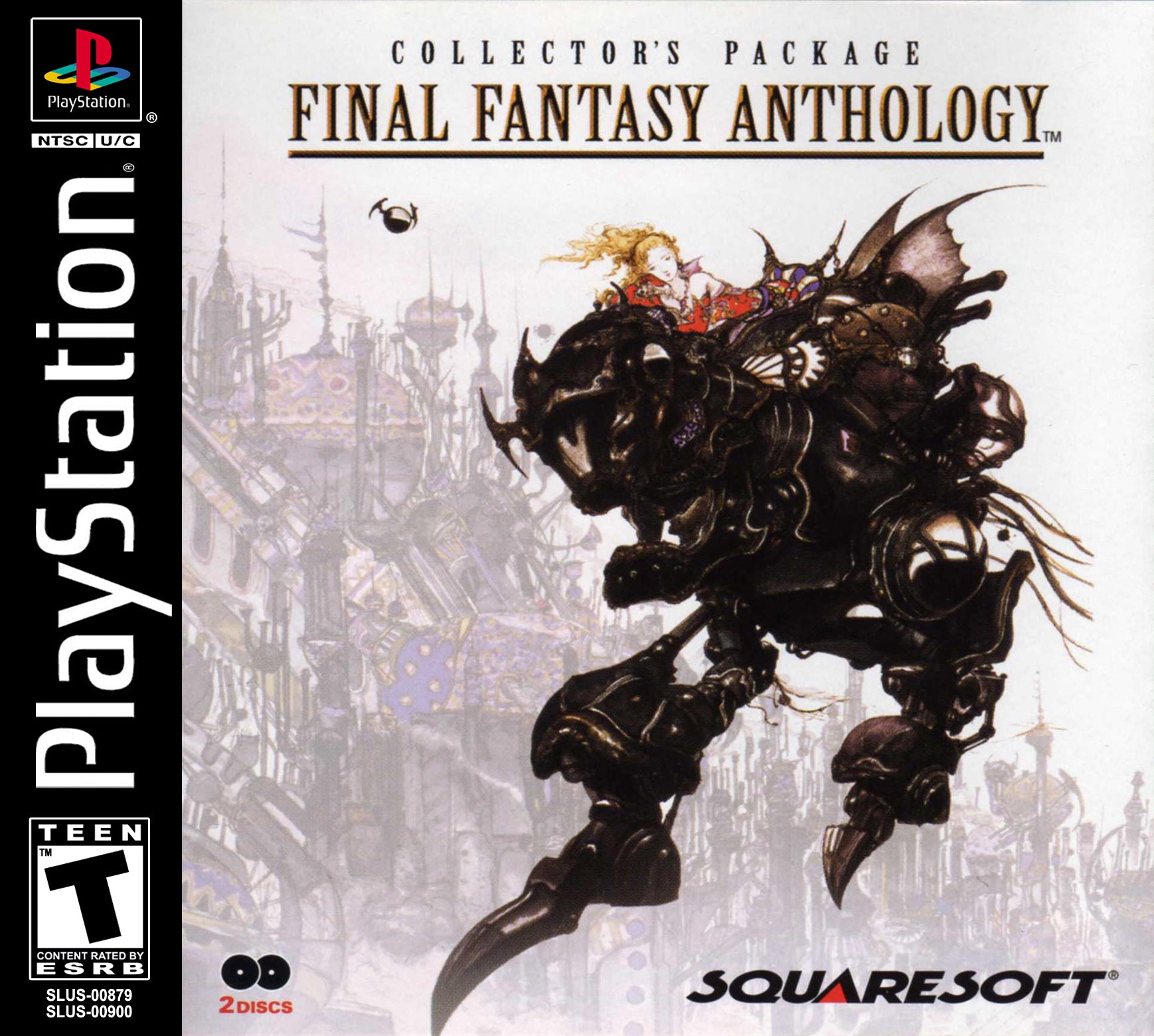 Final Fantasy Anthology [2 Discs] Playstation - Video Game - Used - CaveGamers
