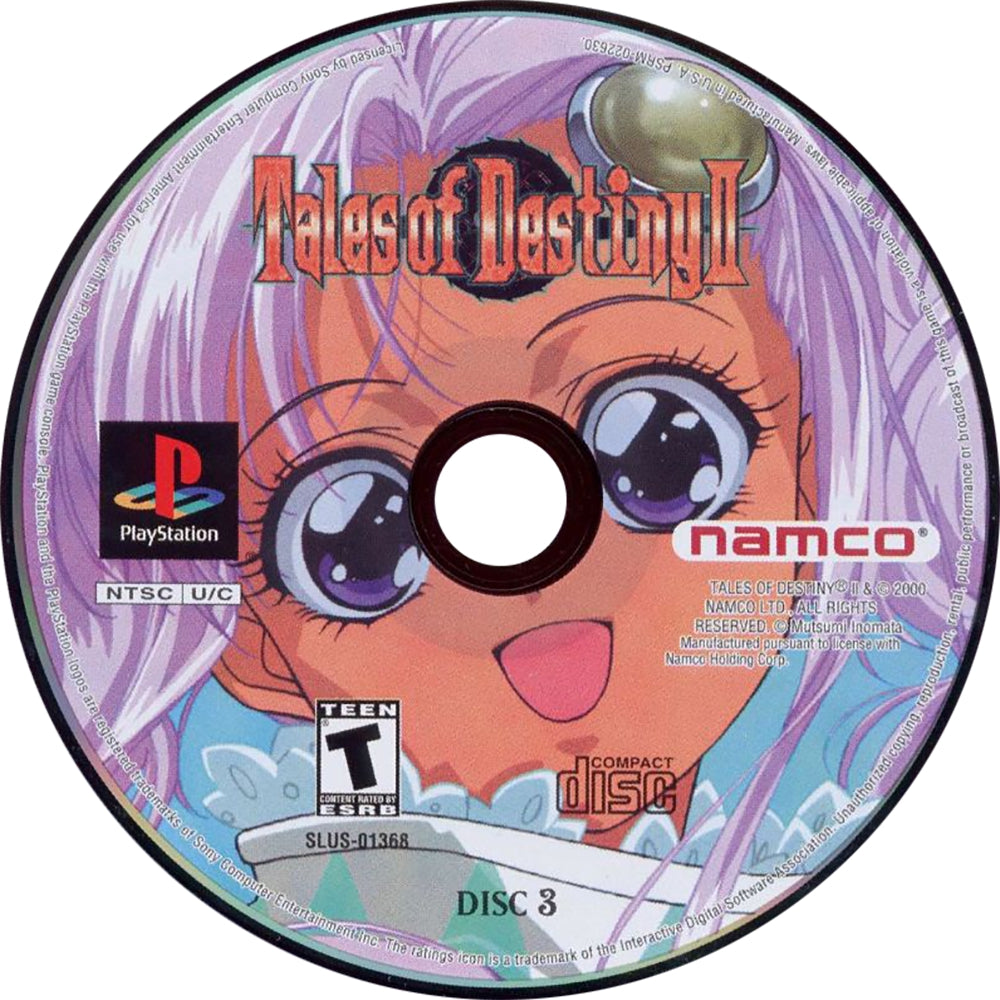 Tales of Destiny II [3 Discs] Playstation - Video Game - Used - CaveGamers - Image 5