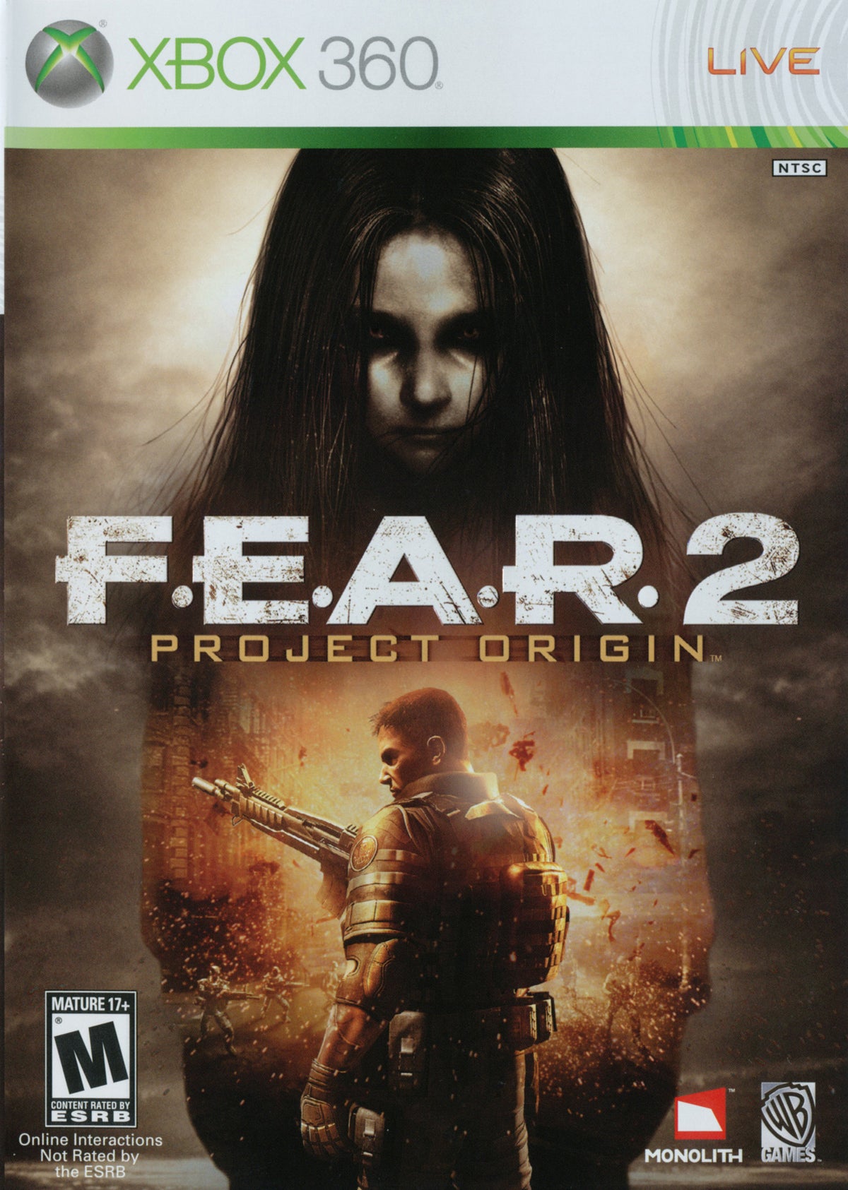 F.E.A.R. 2: Project Origin Xbox 360 - Video Game - Used - CaveGamers