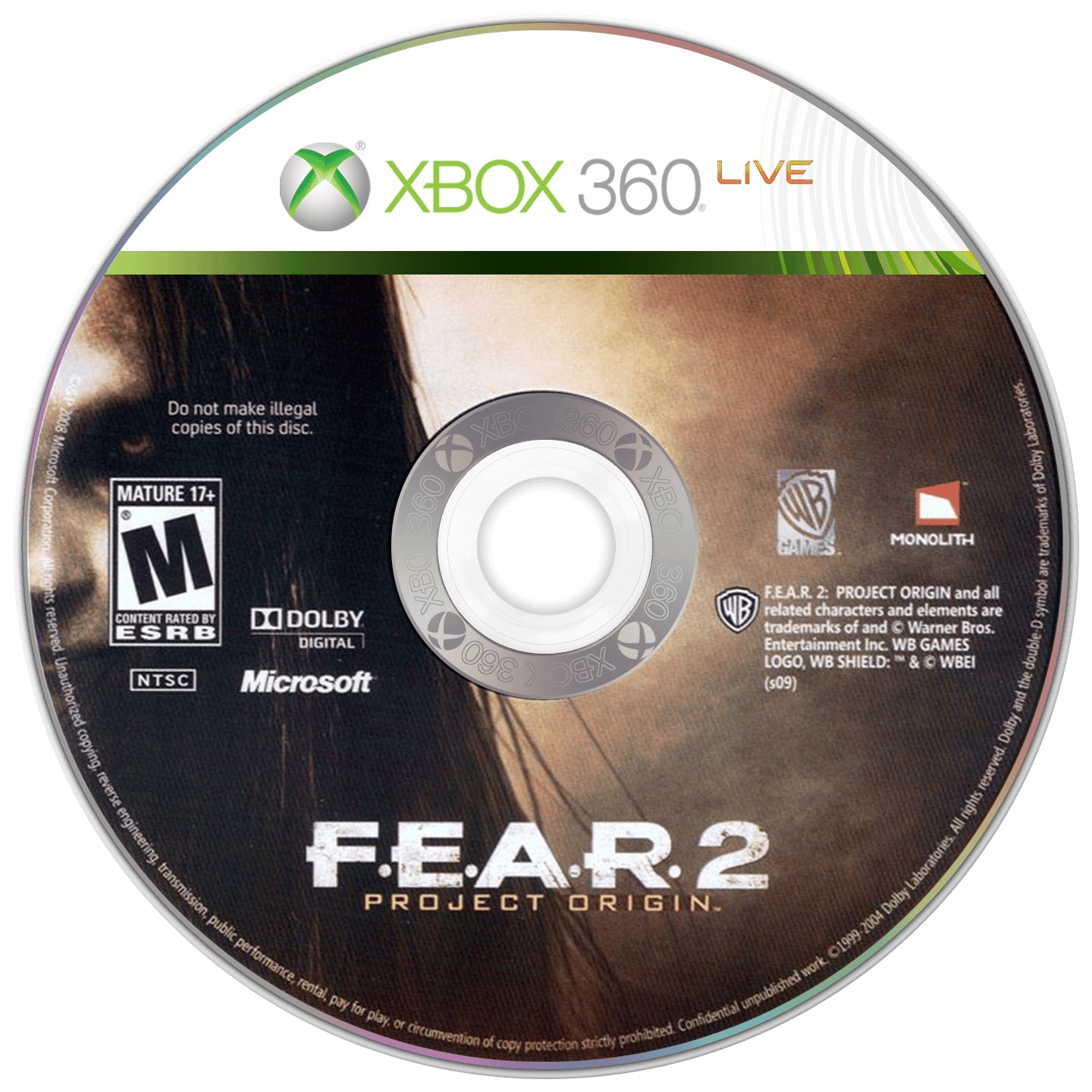 F.E.A.R. 2: Project Origin Xbox 360 - Video Game - Used - CaveGamers - Image 3