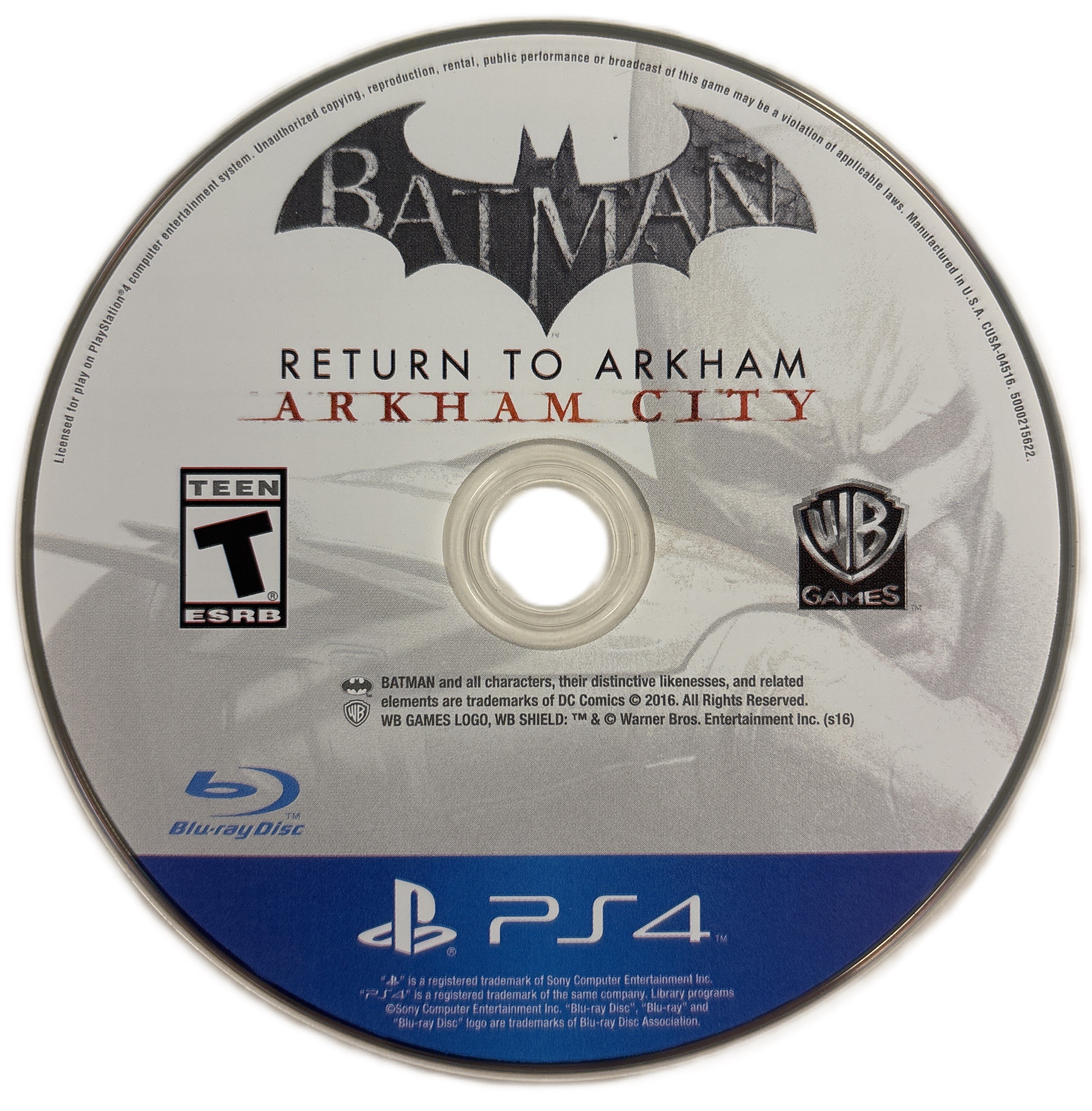 Batman: Return to Arkham - Arkham City PS4 - Video Game - Used - CaveGamers