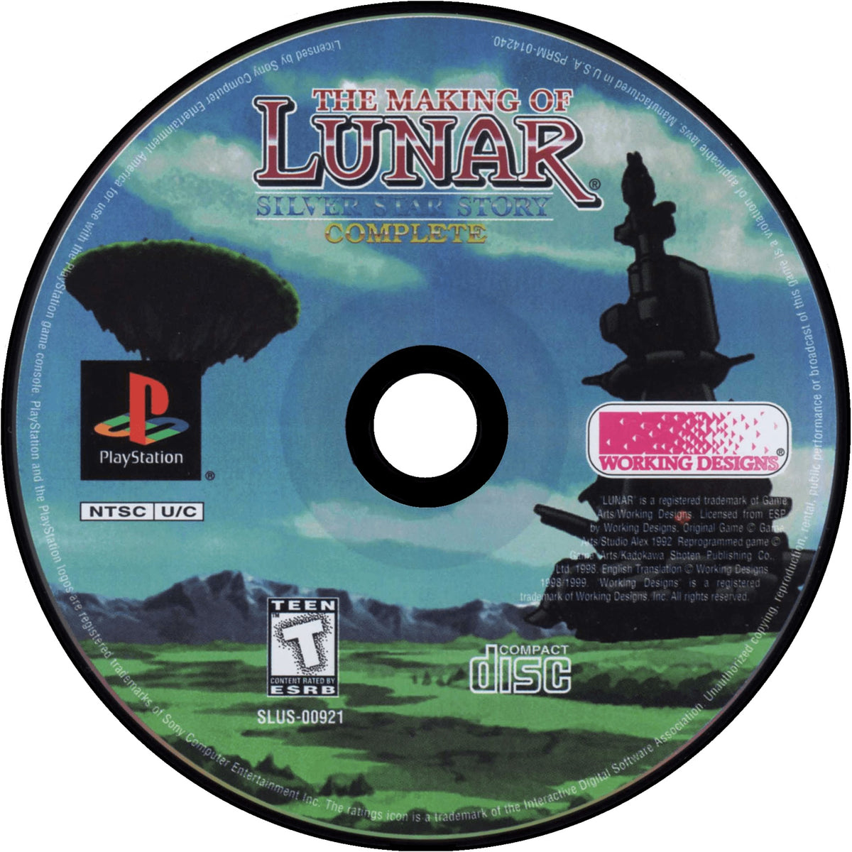 Lunar Silver Star Story Complete (The Making of) Playstation - Video Game - Used - CaveGamers