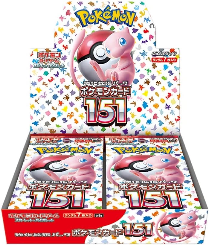 Pokemon TCG: Scarlet & Violet 151 Booster Box (20 Packs) [Japan] - Trading Card - New - CaveGamers