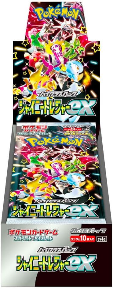 Pokemon TCG: Scarlet & Violet Shiny Treasures ex Booster Box [Japan] - Trading Card - New - CaveGamers