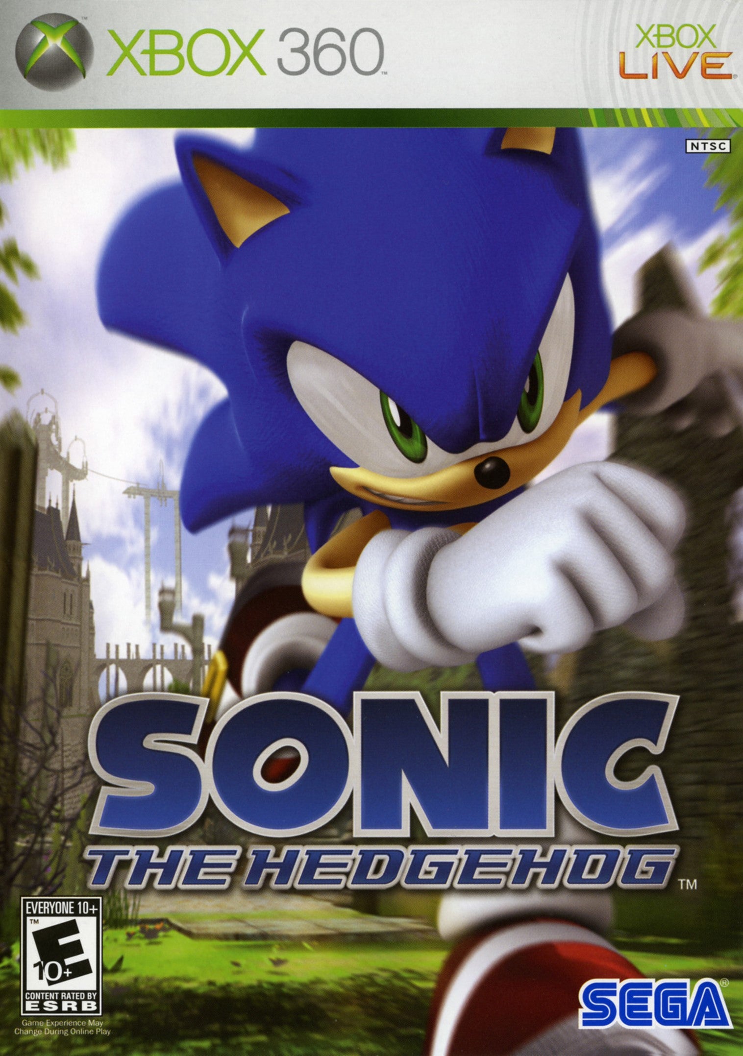 Sonic the Hedgehog Xbox 360 - Video Game - Used - CaveGamers