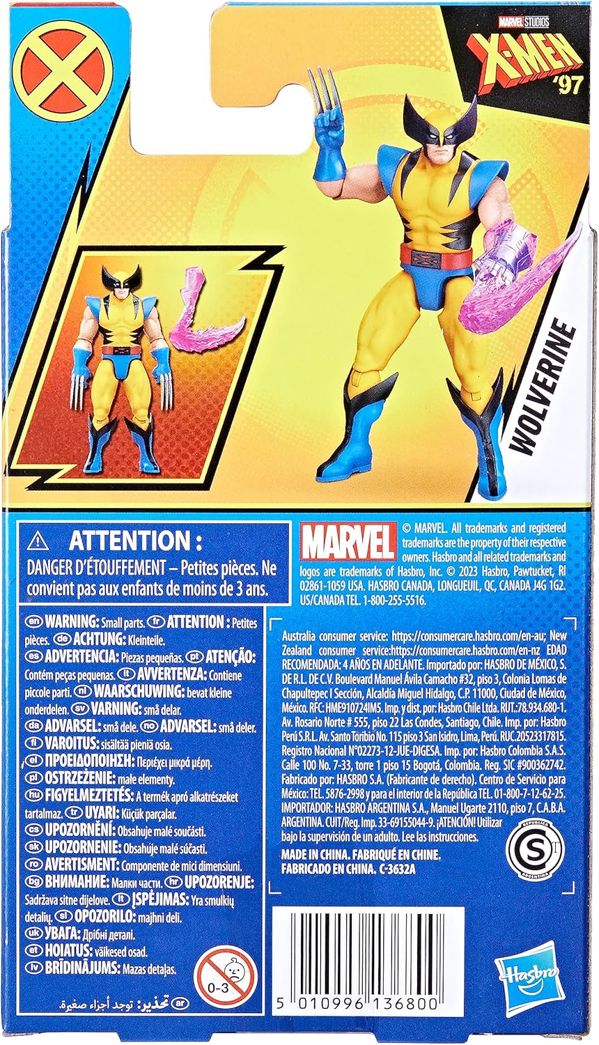 Marvel Epic Hero Series X-Men Wolverine 4" Action Figures