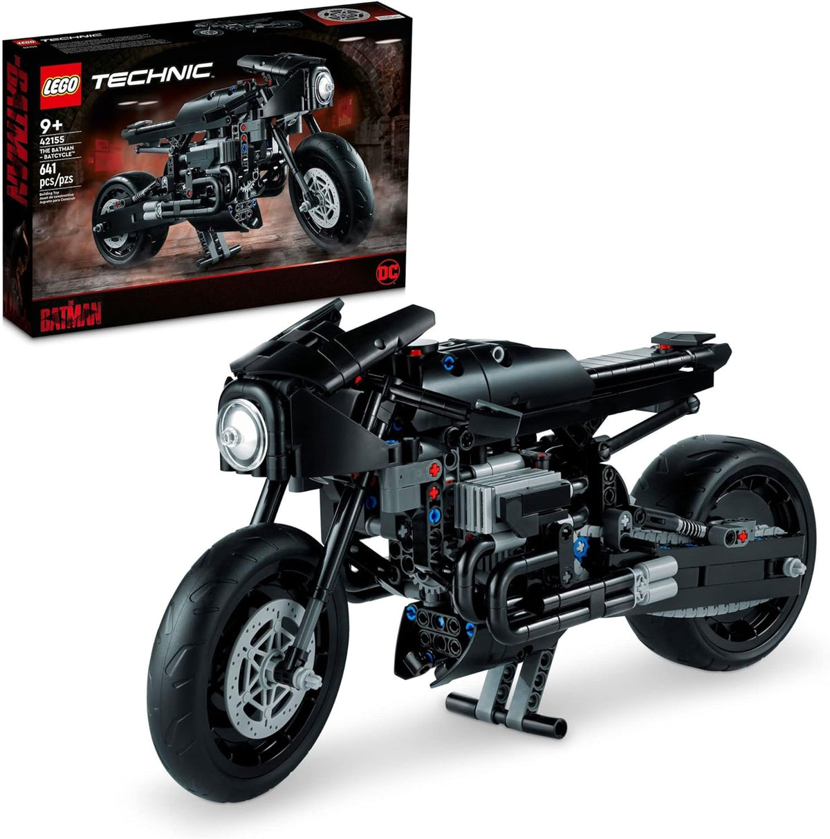 LEGO Technic The Batman Batcycle 42155 Building Sets - Toys - New - CaveGamers - Image 3