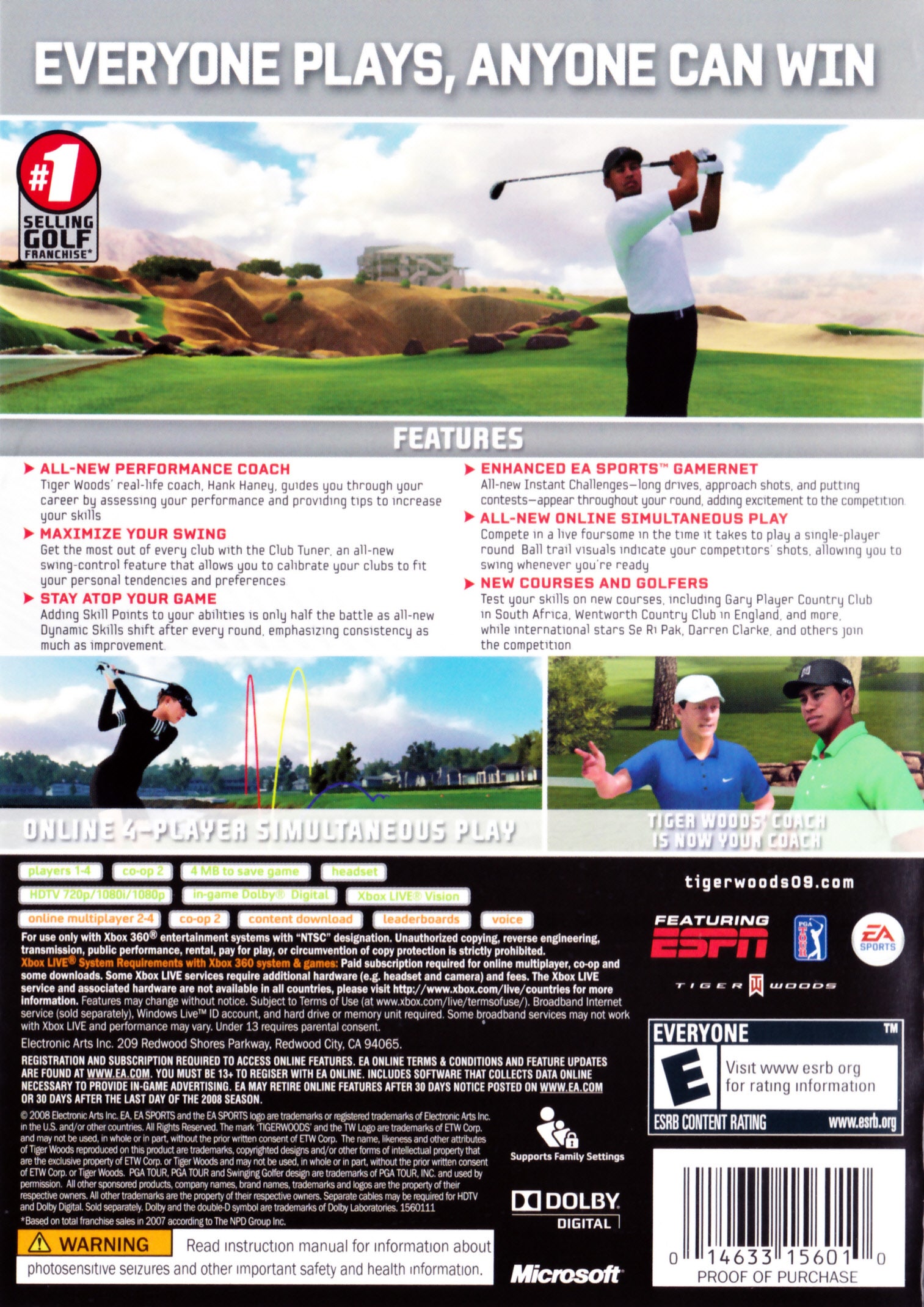Tiger Woods PGA Tour 09