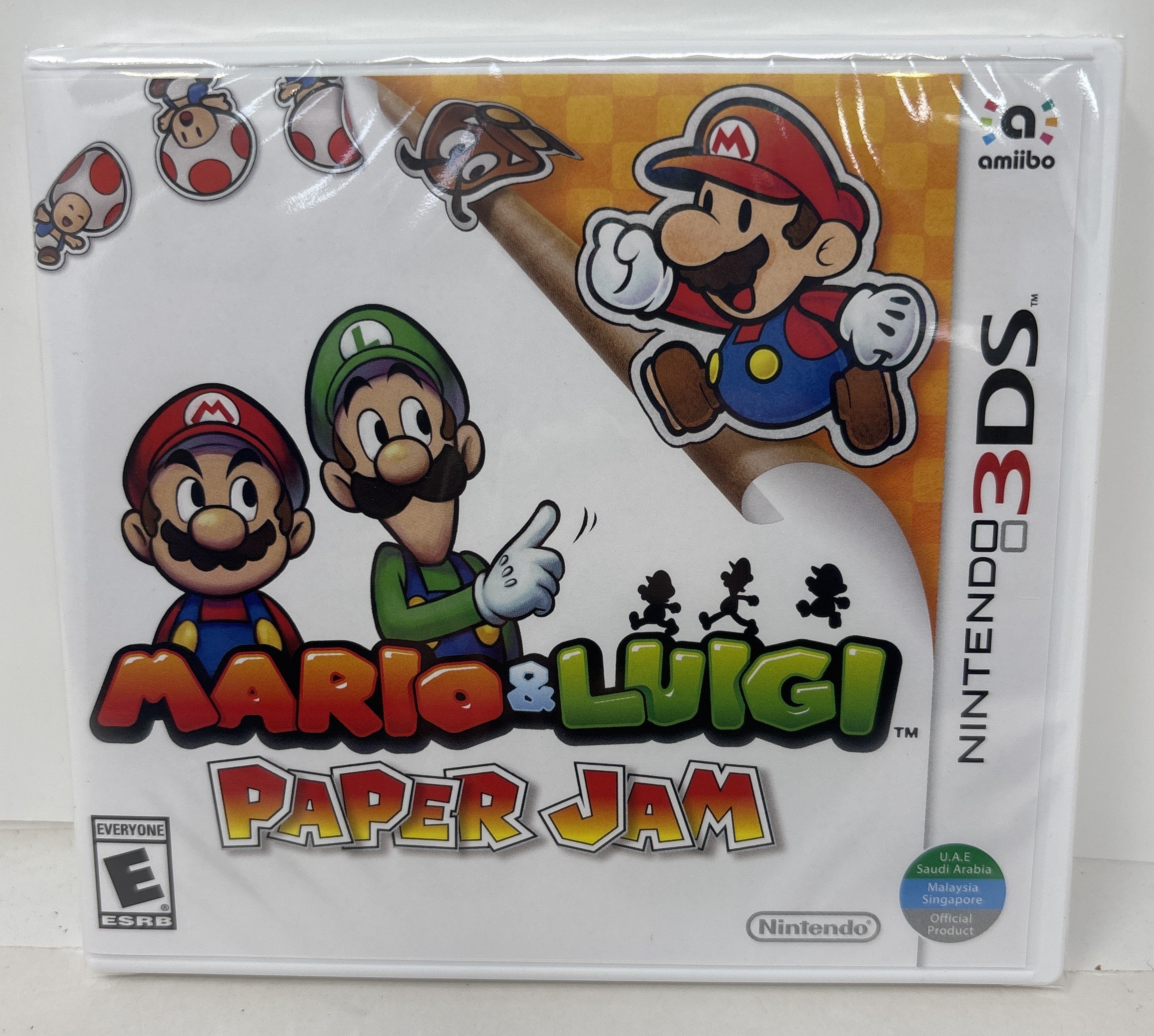 Mario & Luigi: Paper Jam [Asia] 3DS - Video Game - New - CaveGamers