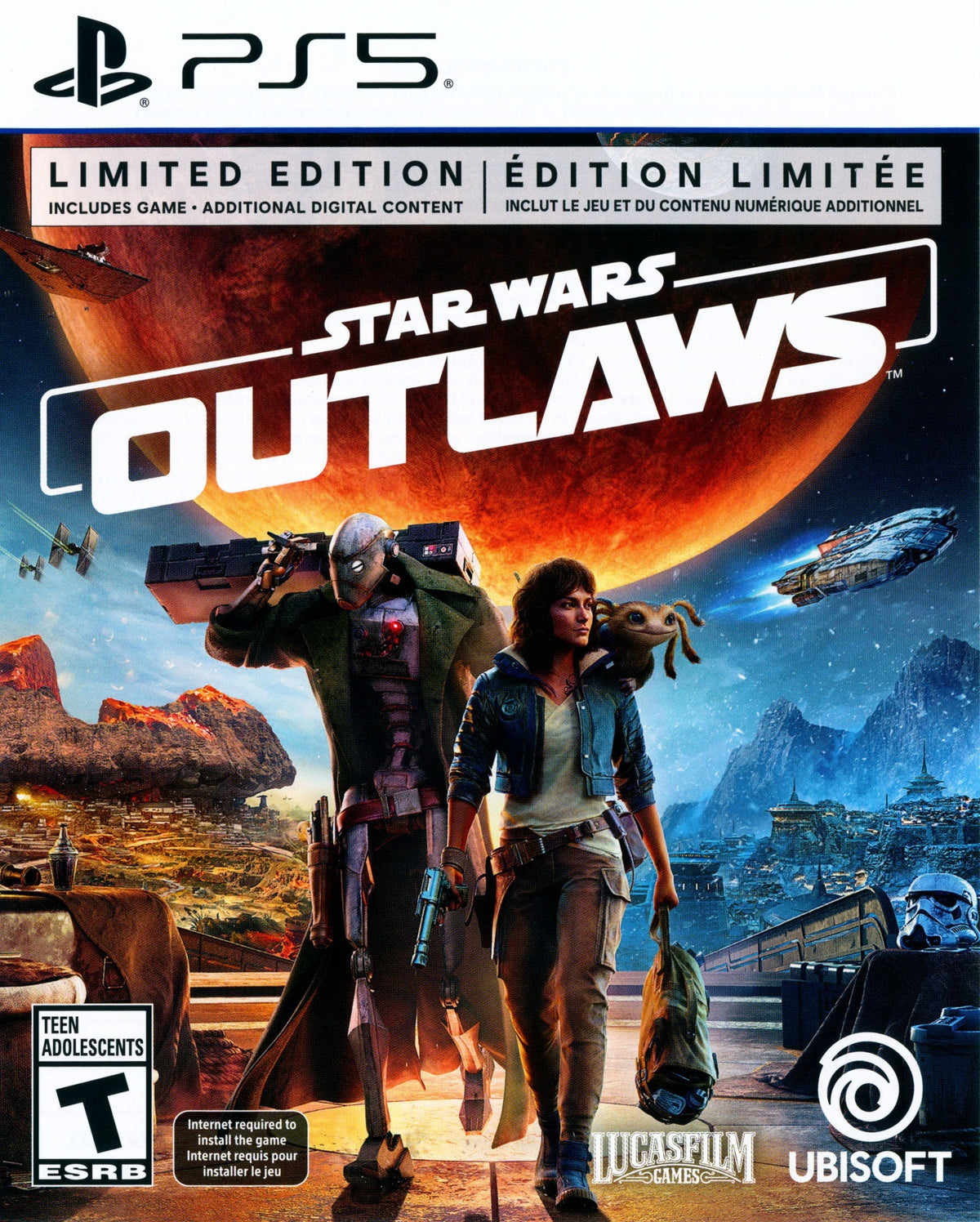 Star Wars Outlaws PS5 - Video Game - Used - CaveGamers