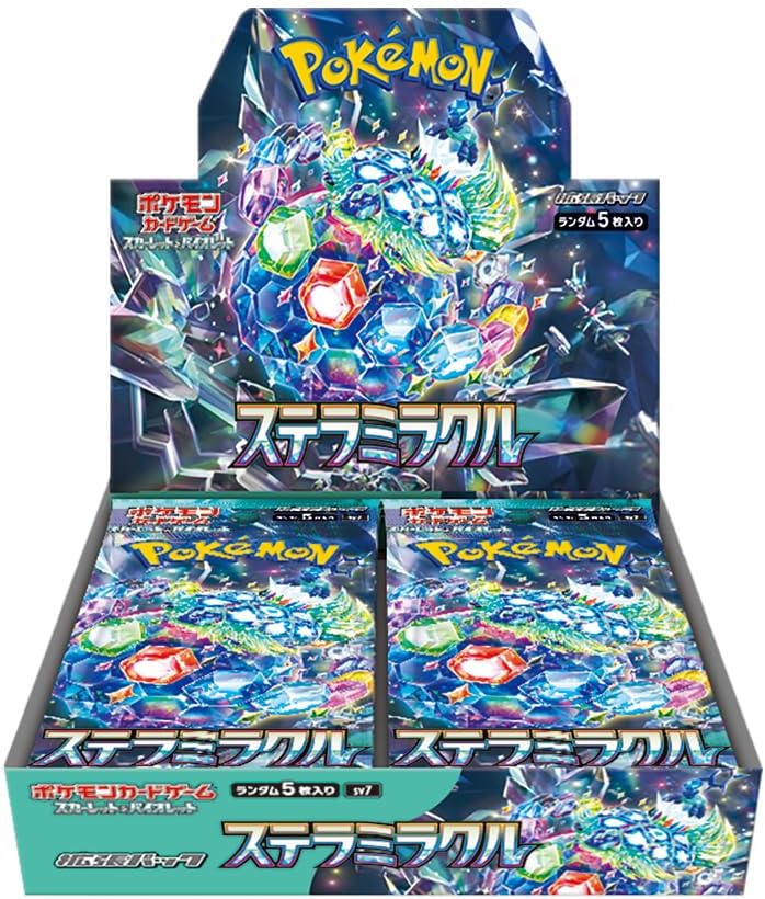 Pokemon TCG: Scarlet & Violet Stellar Miracle Booster Box [Japan] - Trading Card - New - CaveGamers