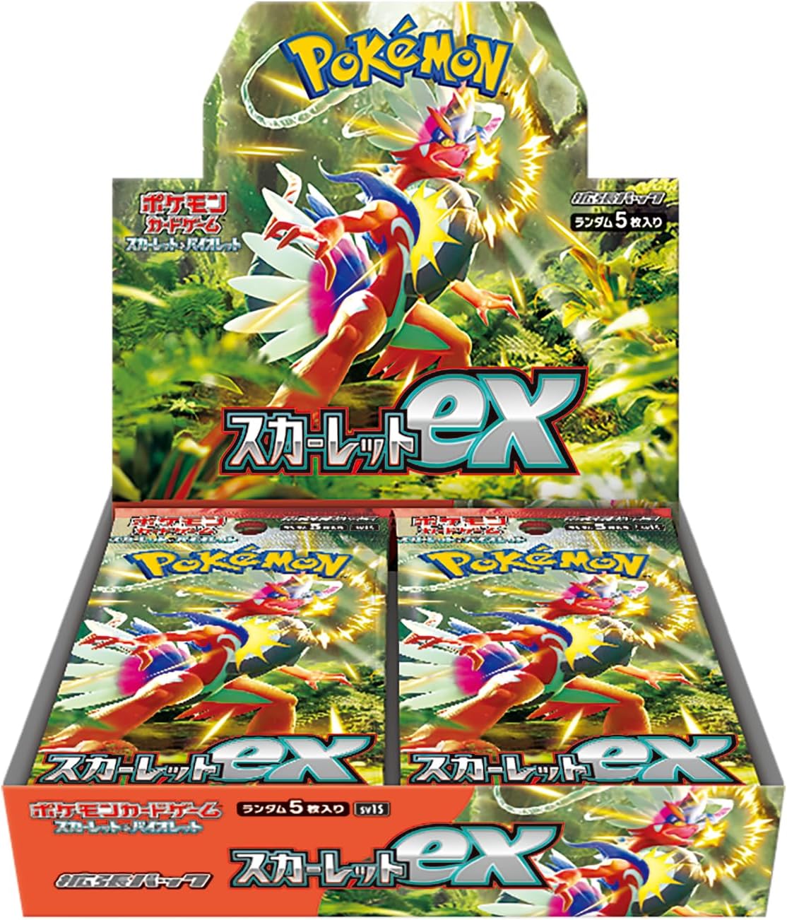 Pokemon TCG: Scarlet & Violet Expansion Pack Scarlet ex Booster Box [Japan] - Trading Card - New - CaveGamers