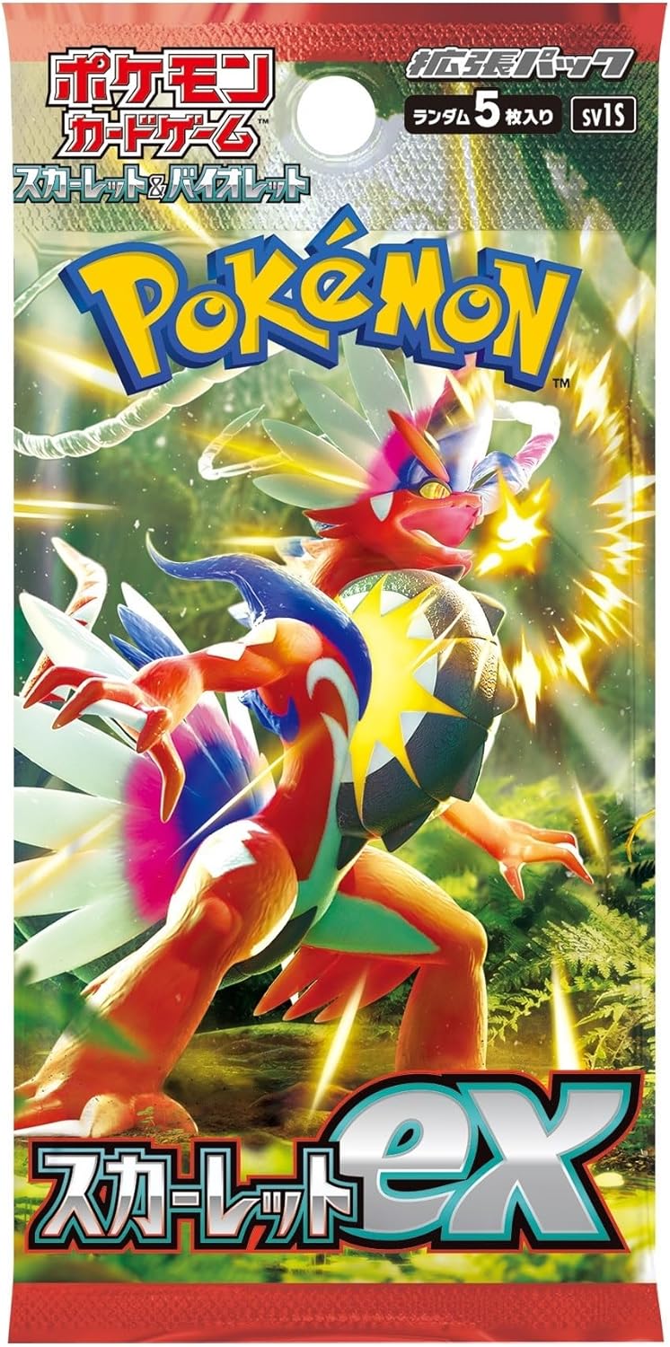 Pokemon TCG: Scarlet & Violet Expansion Pack Scarlet ex Booster Box [Japan] - Trading Card - New - CaveGamers - Image 2