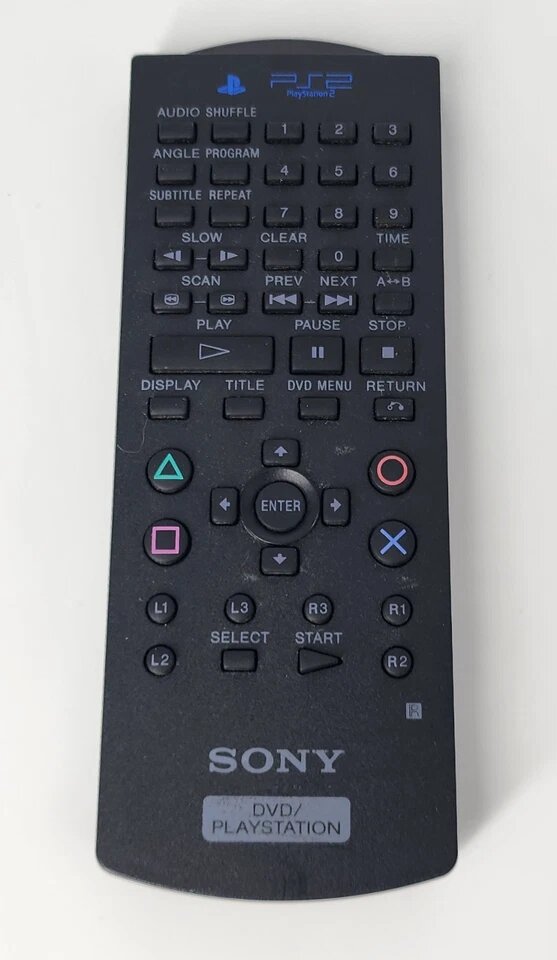 PlayStation 2 DVD Remote Control [SCPH-10150] PS2 - Video Game Accessory - Used - CaveGamers