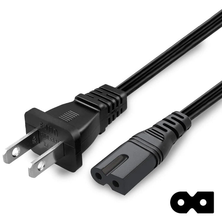 2 Prong Polarized Power Cable [XYAB]