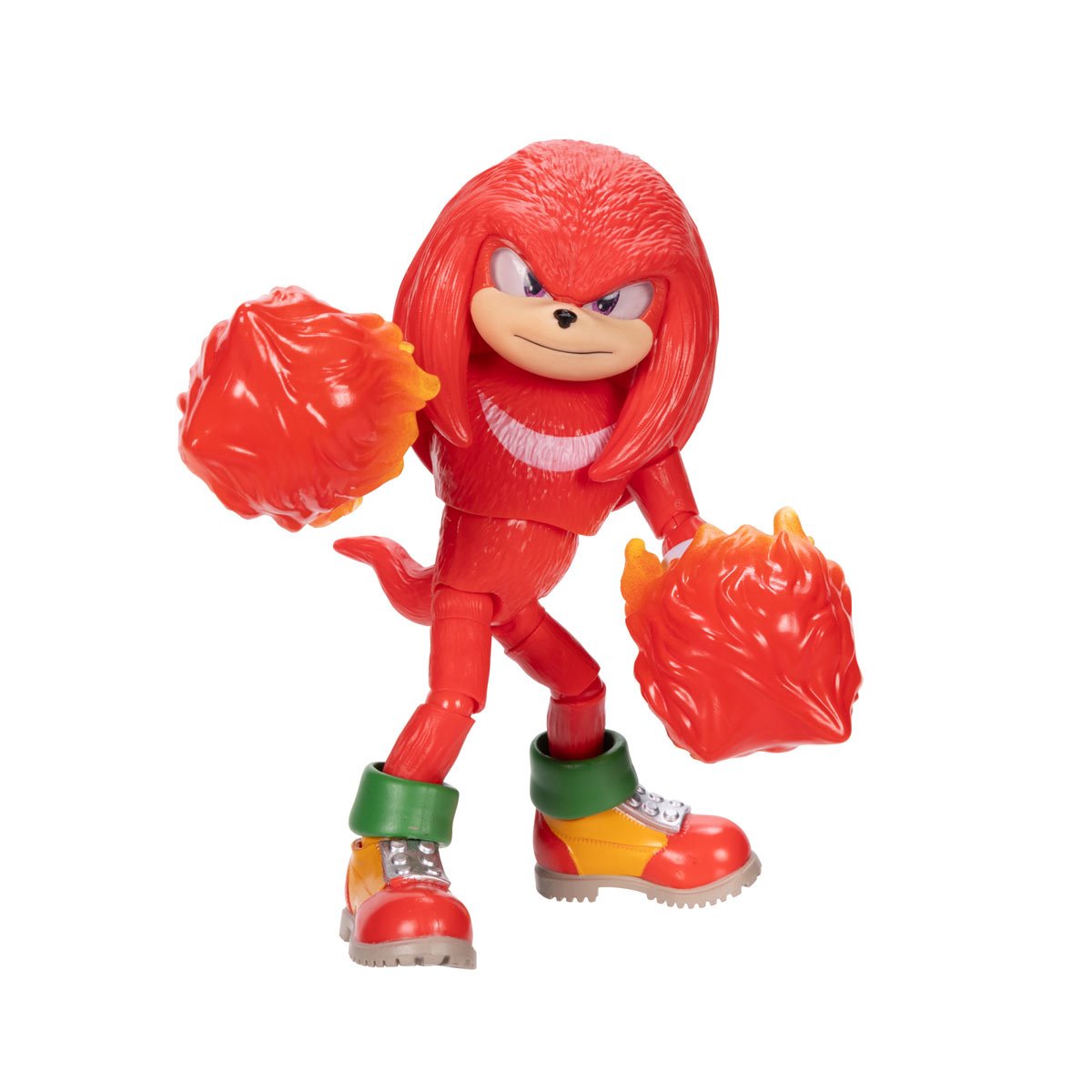 Sonic the Hedgehog 3 Movie Knuckles 5" Wave 3 Action Figure Action Figures - Toys - New - CaveGamers - Image 3