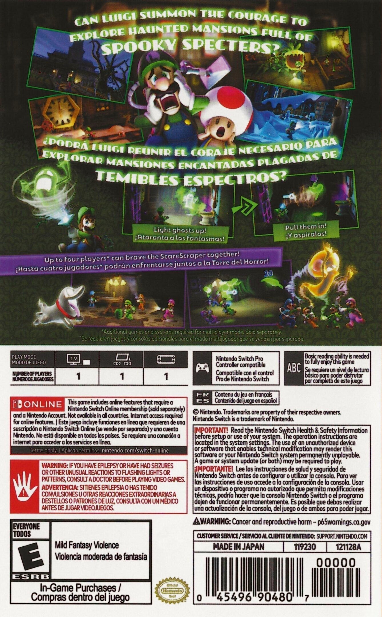 Luigi's Mansion 2 HD