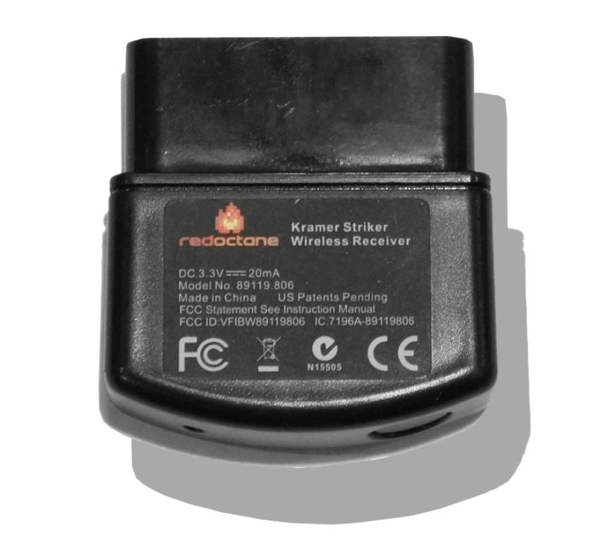 Guitar Hero Kramer Striker Wireless Receiver PS2 - Video Game Accessory - Used - CaveGamers - Image 2