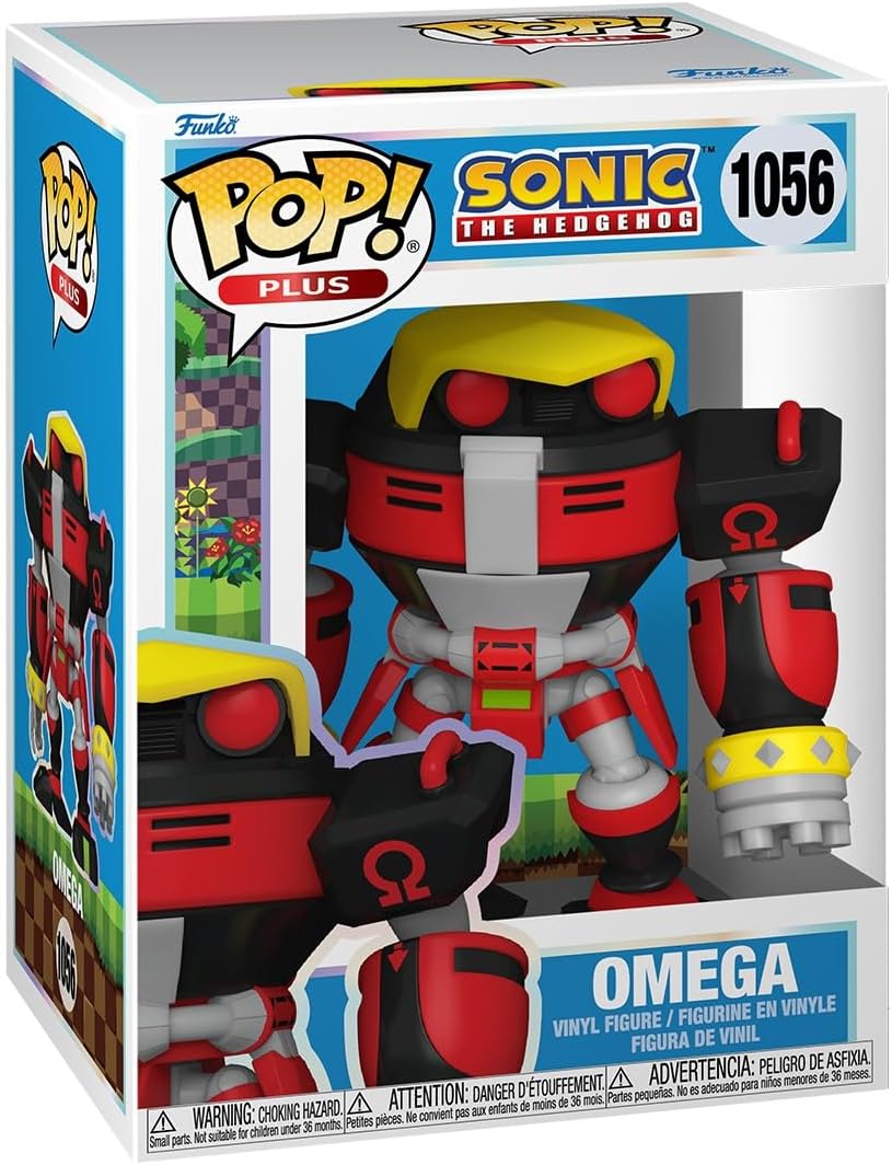 Funko Pop! Sonic the Hedgehog Omega Plus Vinyl Figure #1056 - Toys - New - CaveGamers